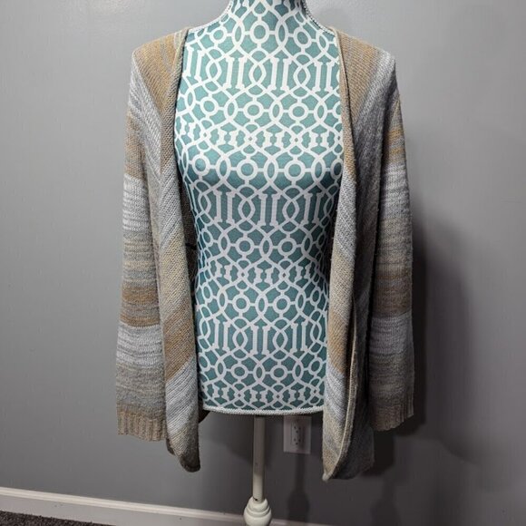 Christopher & Banks Long Sleeve Cardigan Size Large - Picture 1 of 8